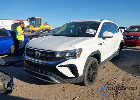 2022 Volkswagen Taos 1.5T Se from USA, damaged, VIN 3VVRX7B25NM072893